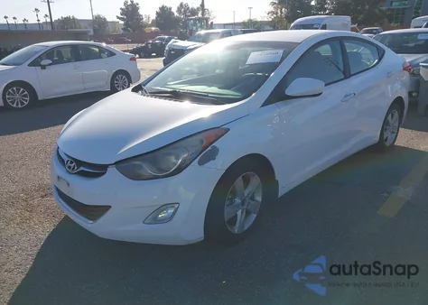 2013 Hyundai Elantra Gls from USA, damaged, VIN 5NPDH4AE1DH290169